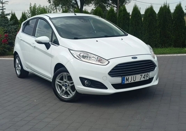 Ford Fiesta cena 26000 przebieg: 131585, rok produkcji 2013 z Chełmno małe 436